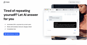 tidio ai tool