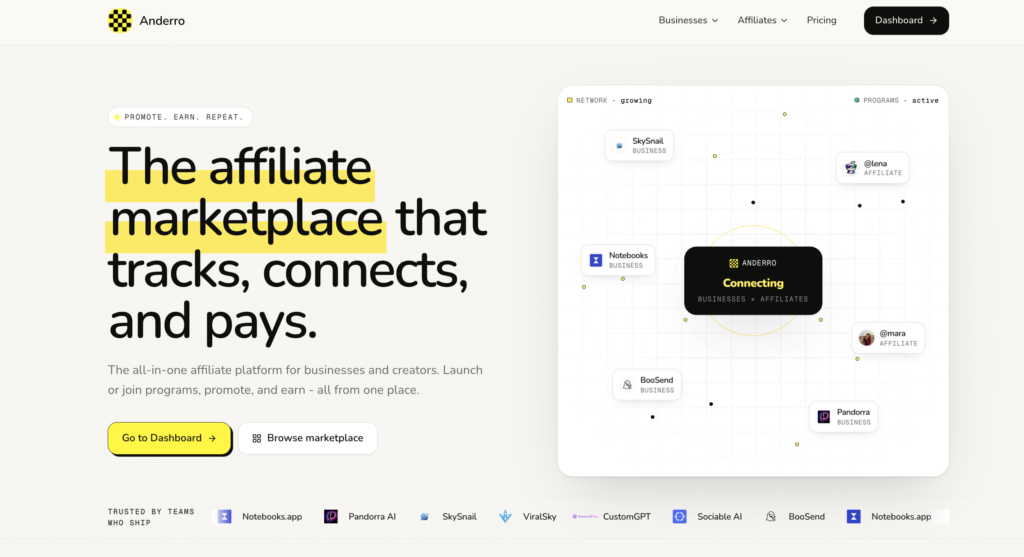 anderro homepage