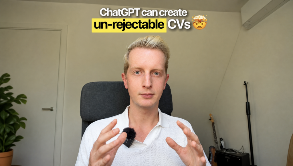 create CV with chatgpt